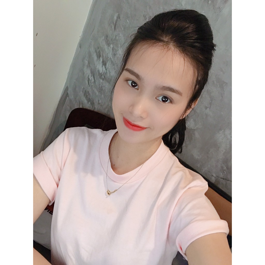 Áo phông cotton IMME hàng xuất khẩu Nhật Bản cao cấp phông trơn màu trắng đen cho nam nữ regular fit LA01 | BigBuy360 - bigbuy360.vn