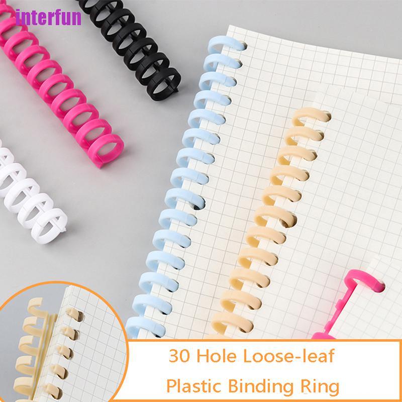 Lò xo nhựa 30 lỗ A4 A5 A6 chuyên dụng