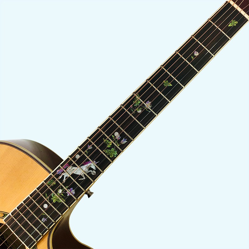 Dán cần đàn guitar cực độc - Giả Khảm Mẫu 2019 – Sticker Inlay Guitar