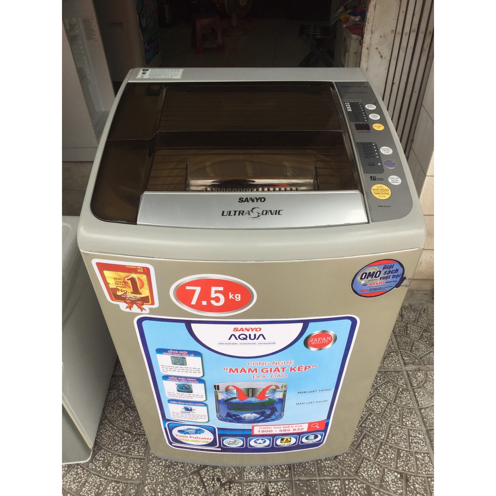 Máy giặt Sanyo Aqua 7.5 kg | AgreeNet - Tra Cứu Thông Tin Du Lịch Và Mua Sắm