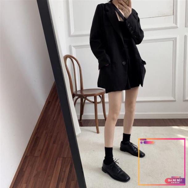 Giày oxford mũi vuông dây buộc 4 nấc (có ảnh thật) -v01 | BigBuy360 - bigbuy360.vn