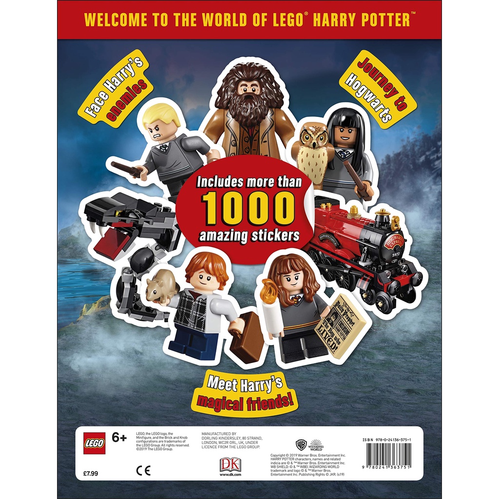 Lego Harry Potter: Wizarding World 2 Book Box Set - Combo 2 quyển Harry Potter