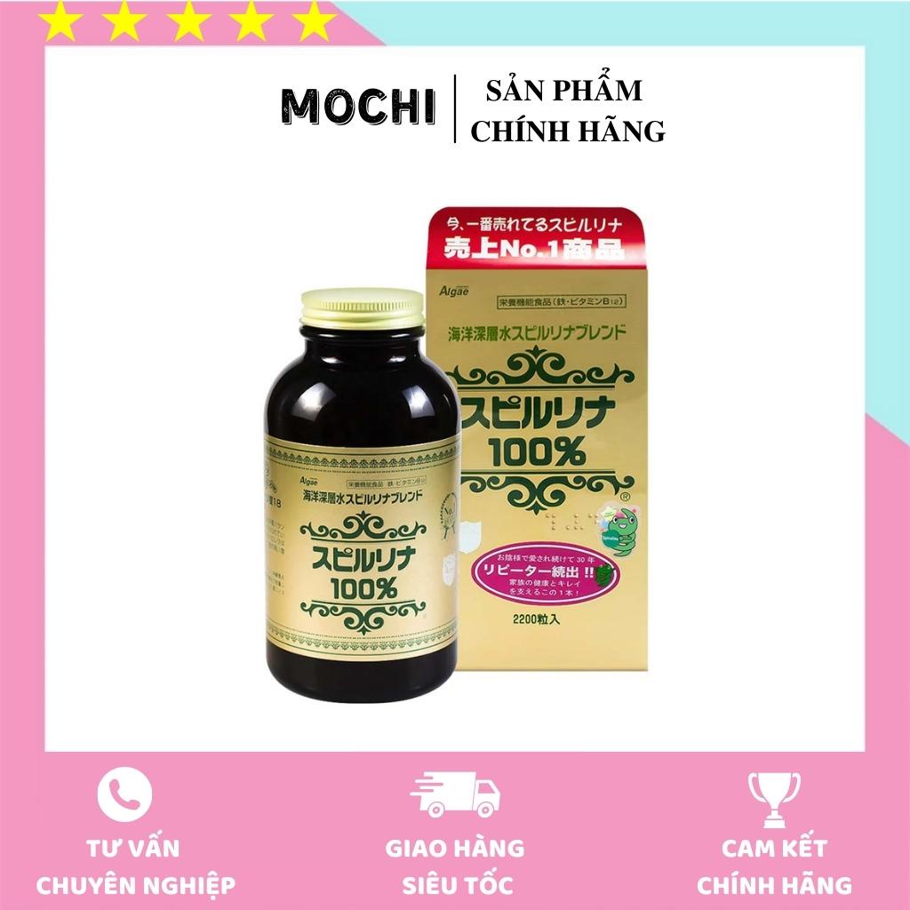 Tảo Xoắn Spirulina Hộp 2200 Viên Nhật Bản