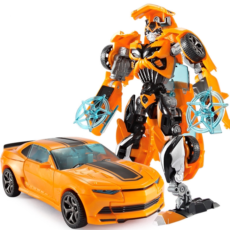 Mô hình đồ chơi robot bumblebee biến hình xe hơi sáng tạo dùng làm quà tặng cho bé