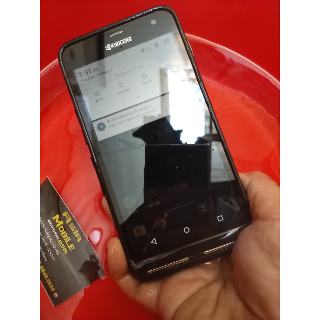 Điện thoại Nhật Kyocera XD 6790 - 1 Nano Sim / Màn hình 5.7" / Ram 2GB / Sim 3G, LTE