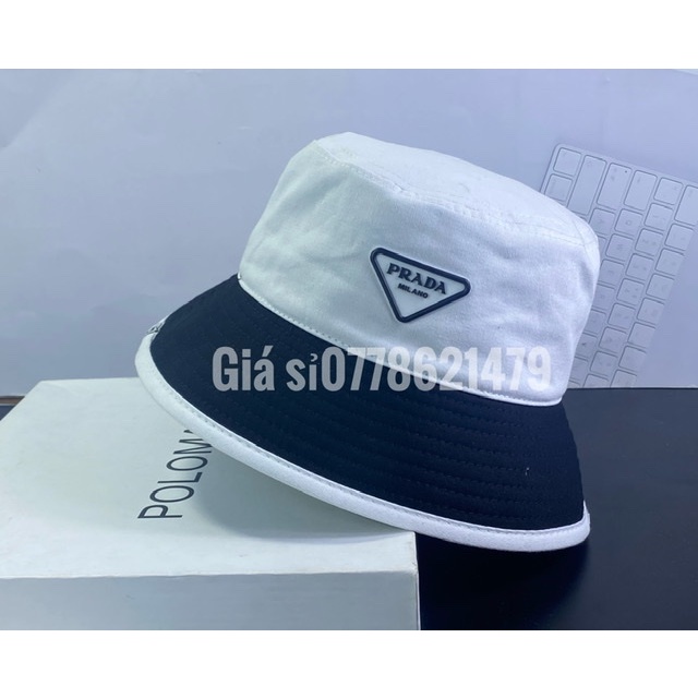 nón bo 2 lớp pra(da) - mũ vành bucket phối màu cực xinh xắn thời trang hàn quốc