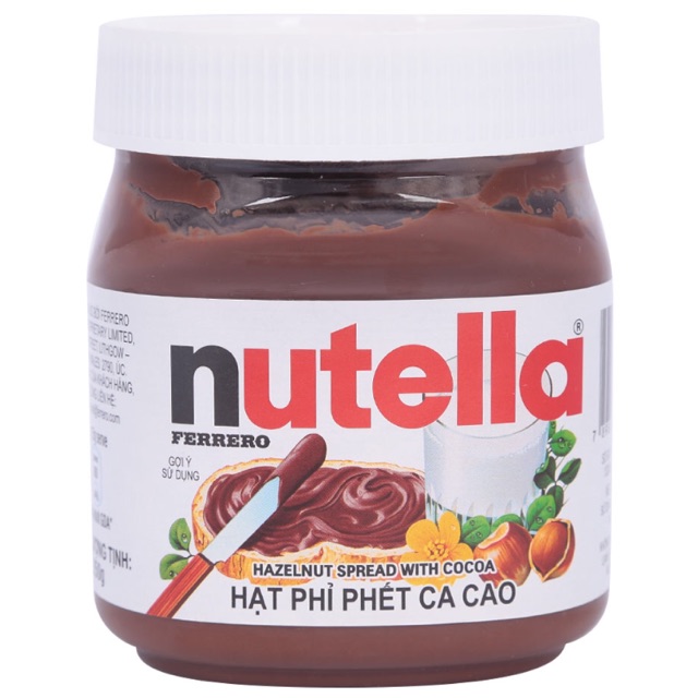 Bơ Hạt Phỉ - Ca Cao Nutella 680g