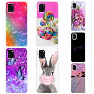 Ốp Lưng Điện Thoại Phối Hình Thỏ Thời Trang Dành Cho Samsung Galaxy A31 A11 M11 Samsung A31 A315F A11 A115F A 11 31 2020