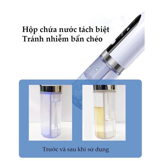 Máy hút mụn đầu đen FINOSE chính hãng cao cấp, 3 chế độ, khử khuẩn, căng mịn da, massage mặt, trẻ hoá làn da