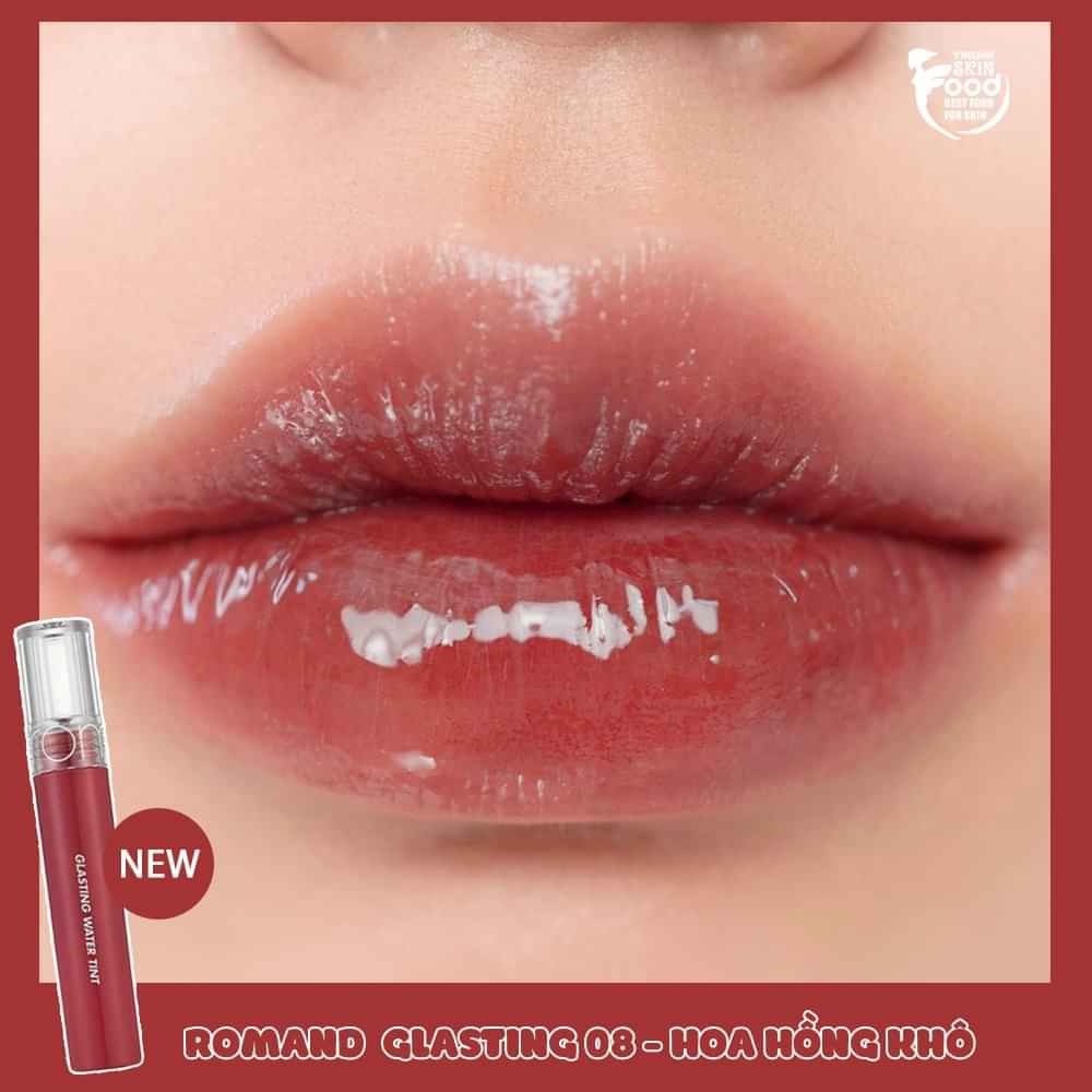 [FULL 8 MÀU] Son Tint Nước Siêu Lì, Lâu Trôi Romand Glasting Water Tint 4g | BigBuy360 - bigbuy360.vn