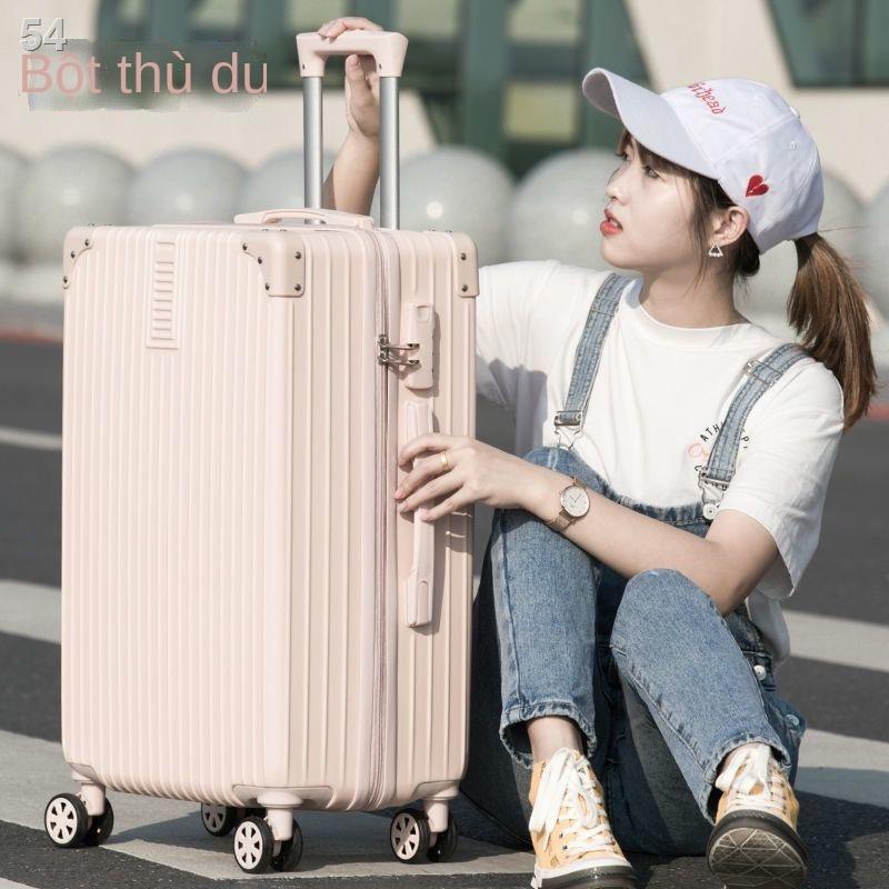 （Hộp kéo）Hành lý sinh viên nữ phiên bản Hàn Quốc của vali kéo giá trị cao hộp đựng đồ nam mật khẩu da xu hướng