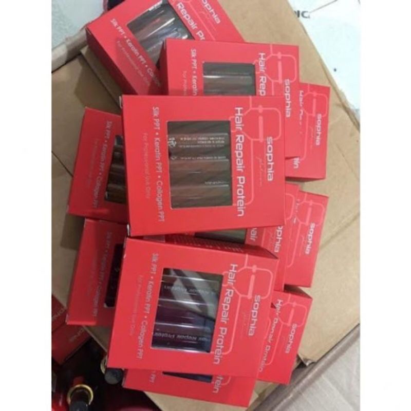 Hấp Phục Hồi Collagen + Keratin + PPT  Bán lẻ 1 Ống, 3 Ống, 5 Ống.