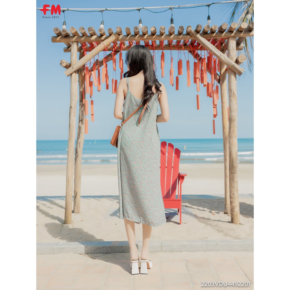 Đầm Hoa Nhí 2 Dây Mùa Hè Quyến Rũ | Đầm 2 Dây Họa Tiết Hoa Li Ti Phong Cách Hàn Quốc | Fmstyle Saigon 220321026