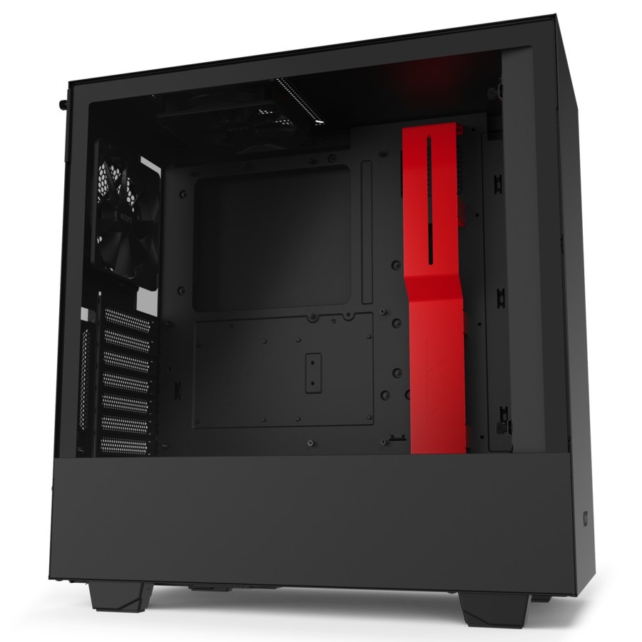 VỎ CASE NZXT H510I ĐEN ĐỎ (Mini-ITX, MicroATX, ATX)