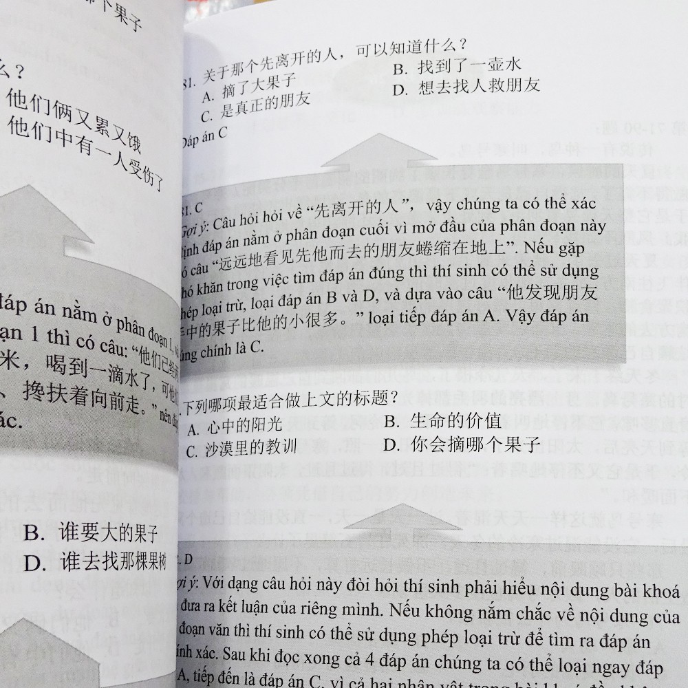 Sách 5 Tuần Thi Đậu HSK5 Cấp Độ 5 Sách luyện thi tiếng Hoa độc quyền Nhân Văn