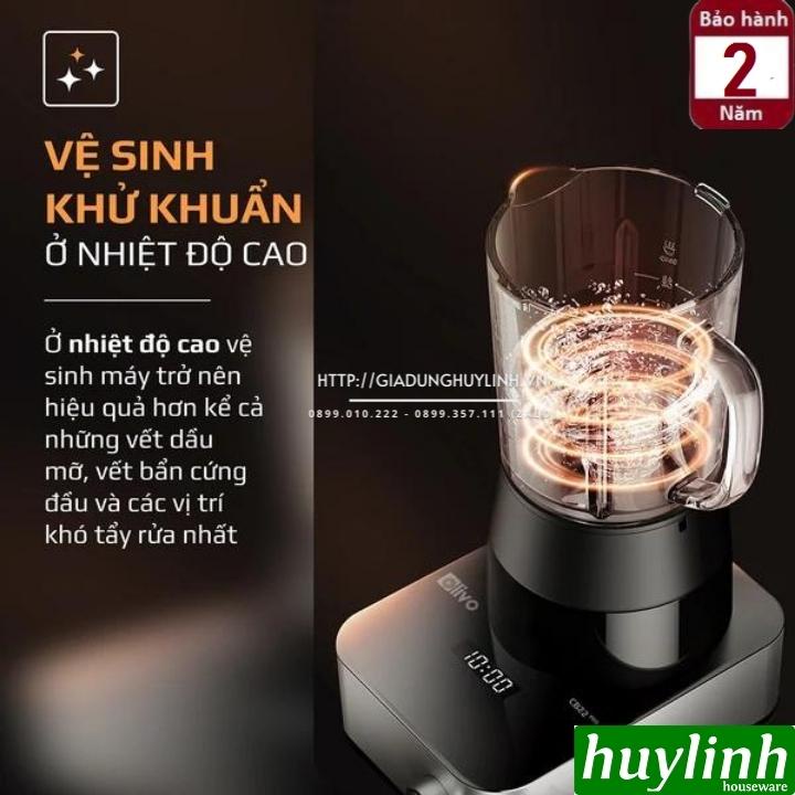 [Mã ELHAMS5 giảm 6% đơn 300K] Máy xay nấu sữa hạt đa năng Olivo CB22 PRO - Tặng công thức nấu sữa hạt