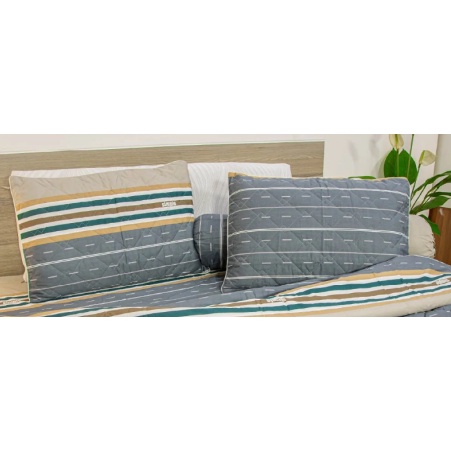 Vỏ gối cotton 100% thoáng mát kích thước 50x70cm, Màu ngẫu nhiên.