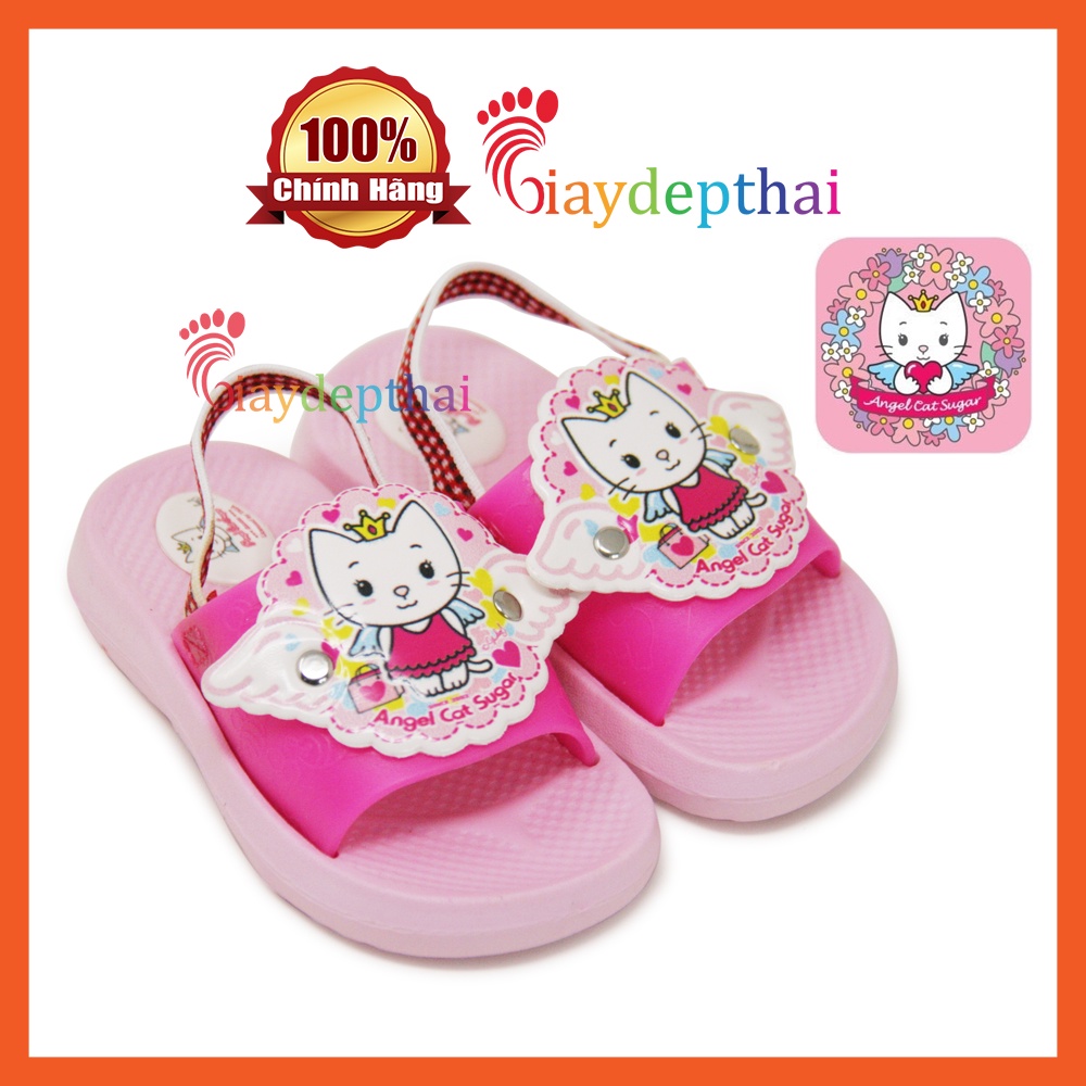 Giày Sandal Thái Lan cho bé gái Apple Angel Sugar Cat 1522