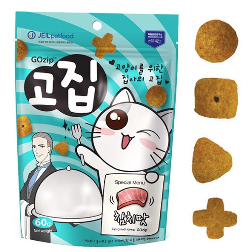 Gozip - Bánh Thưởng Dinh Dưỡng Dành Cho Mèo 60g