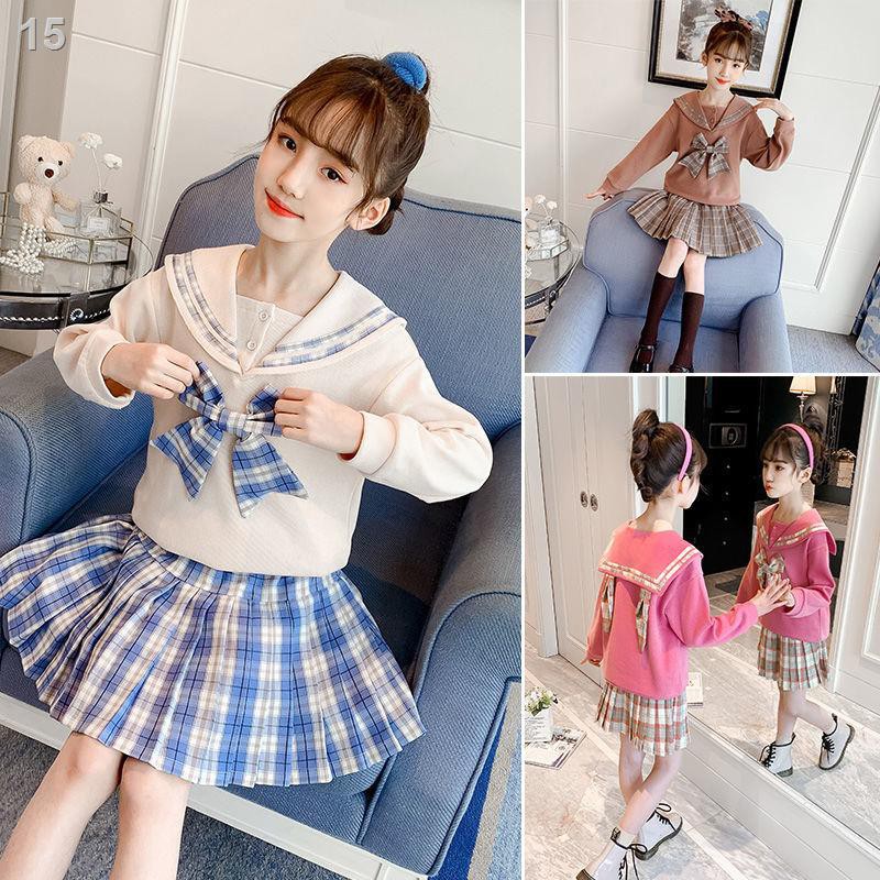 9๑┋❁Nhật Bản, cô gái, trẻ em, trang phục JK, thời trang, mùa hè, áo