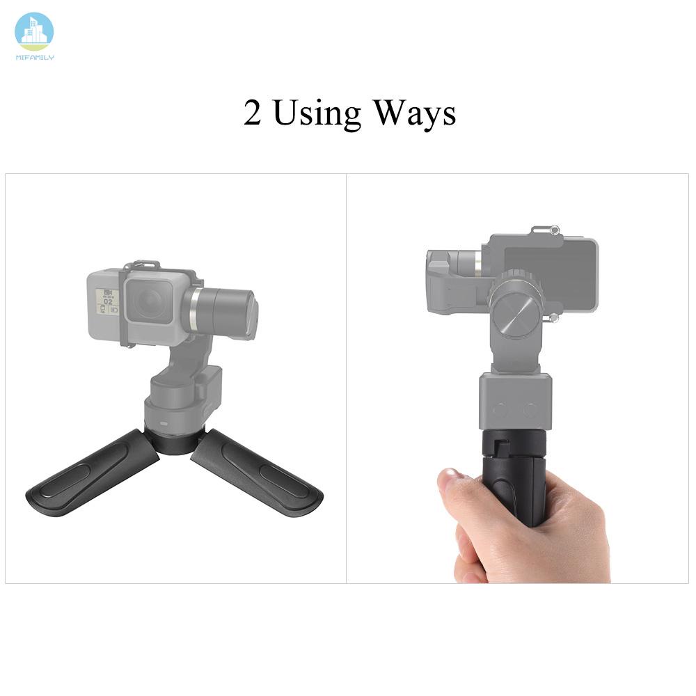 Giá đỡ tripod để bàn mini có thể gập lại gắn máy ảnh cho ILDC Feiyu G4 G5 G G6+ WG2 WG2X vimble 2 Zhiyun mịn 3/ Q/ 4 MI