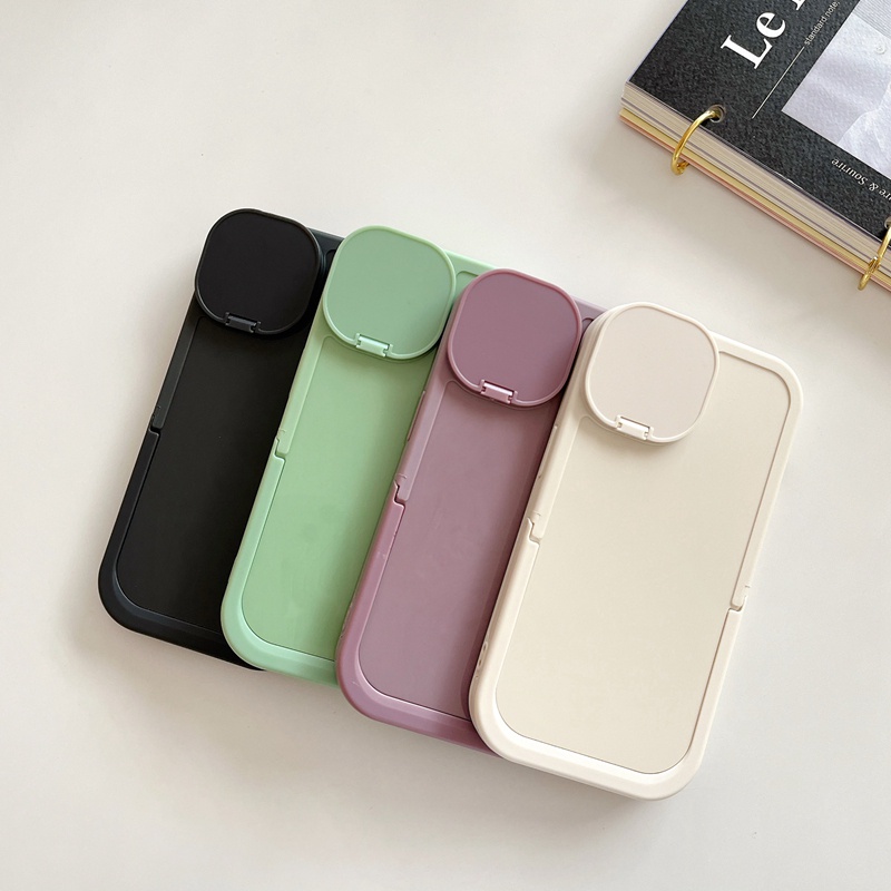 Ốp Điện Thoại Hai Màu Ấm Áp Chống Sốc Thời Trang Cho iPhone 14Pro 13 12 11 Pro Max