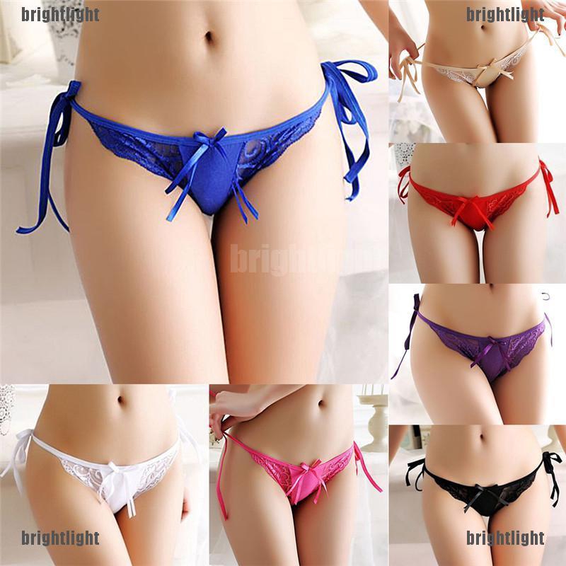 Quần Lót cotton Phối Ren Quyến Rũ Cho Nữ