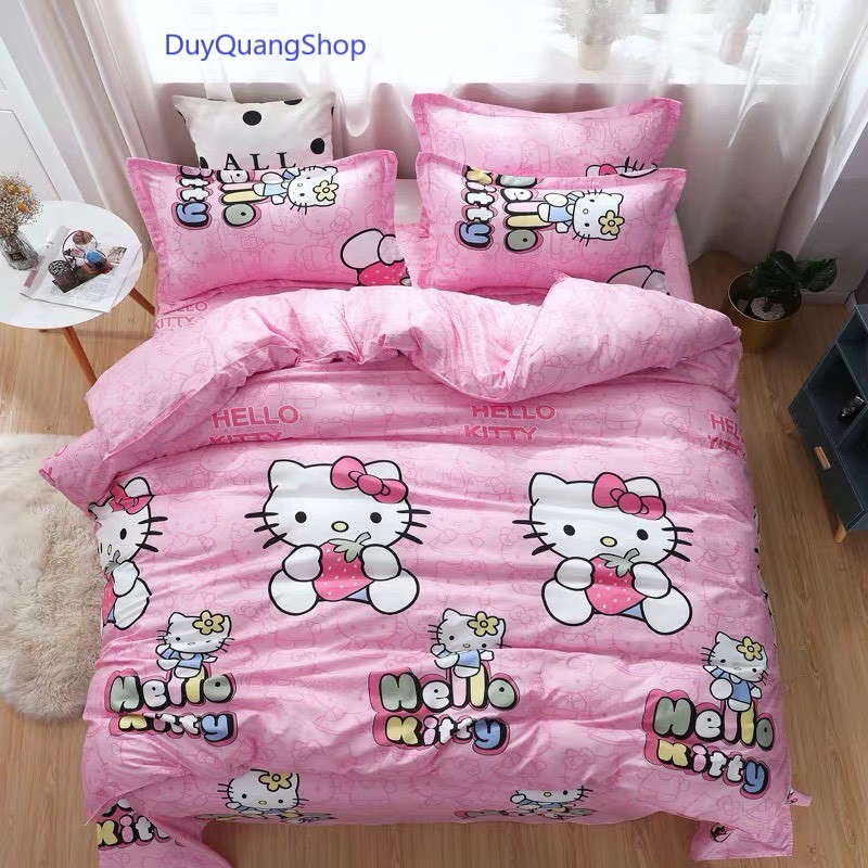 Cotton Poly Nhập Khẩu - Kitty Hồng SP001112