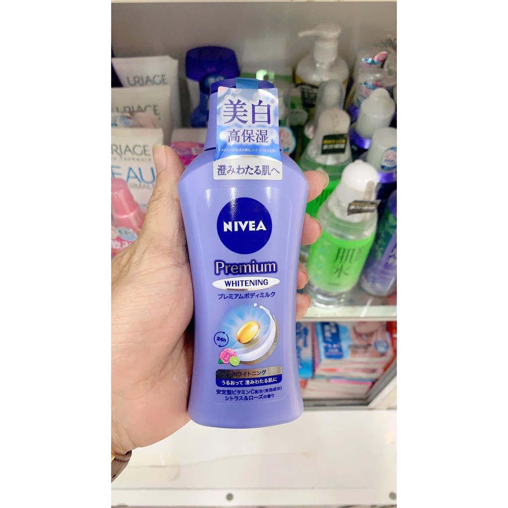 Sữa dưỡng thể Nivea Premium body milk Nhật Bản