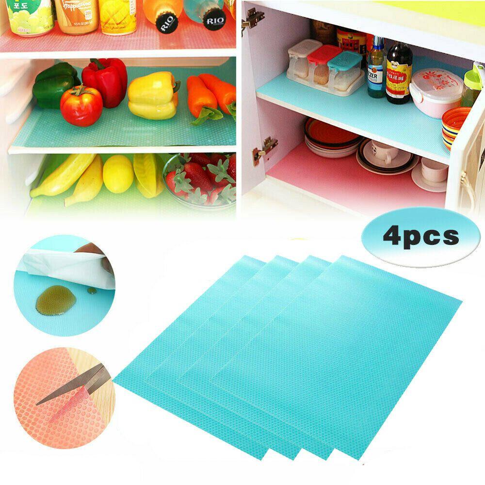 Set 1 / 4 Tấm Lót Tủ Lạnh Chống Thấm Nước Tiện Dụng
