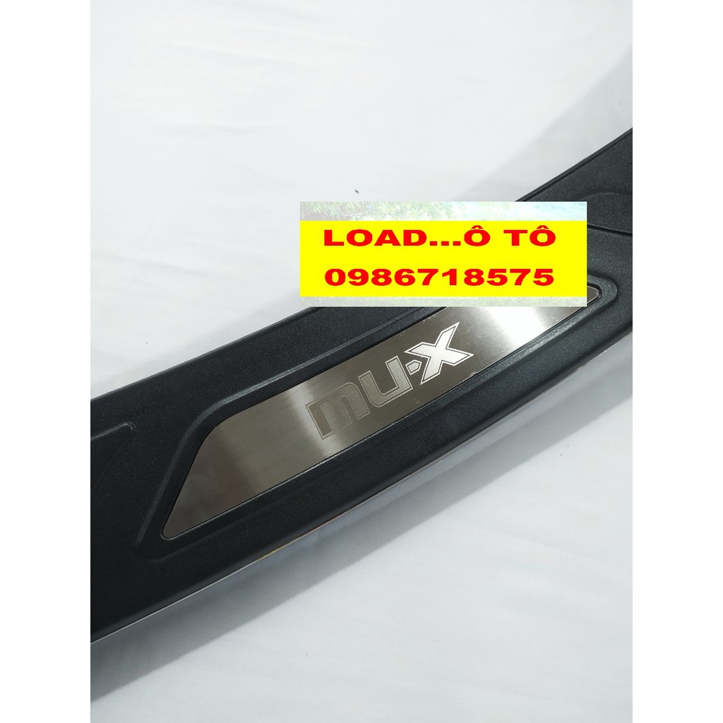 Ốp Chống Trầy Cốp Ngoài Isuzu Mu-X Nhựa Đen