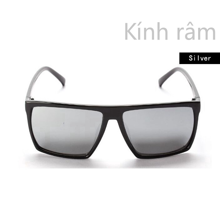 Kính mát họa tiết logo đầu lâu cá tính thời trang dành cho nam