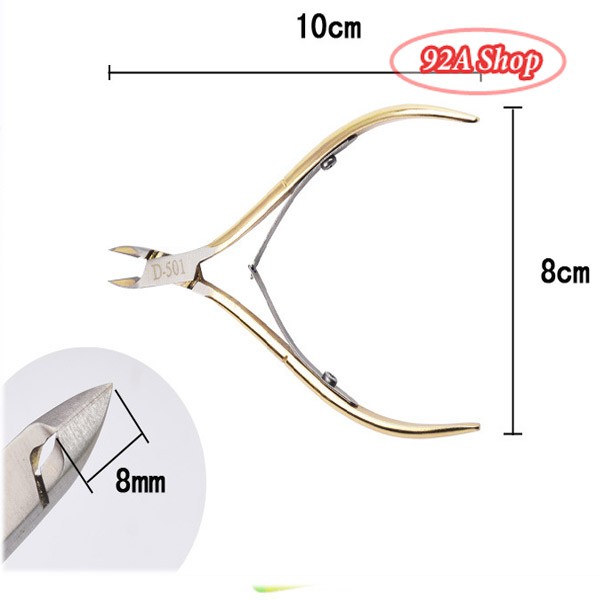 KỀM VÀNG NHẶT DA CẮT MÓNG D501 KÌM