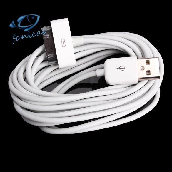 Dây Cáp Sạc Và Truyền Dữ Liệu 3m 10 Ft Usb Cho Iphone 4 4s 4g 4th