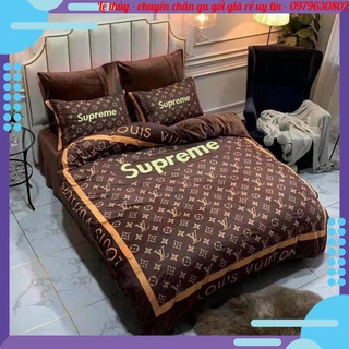 Trọn bộ chăn ga gối nỉ nhung hàng nhập cao cấp loại 1