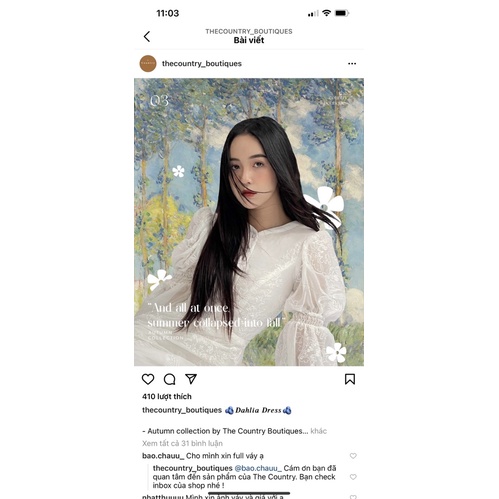 Đầm Dahlia the country boutique