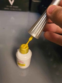 Sơn gel cọ nét hoa hồng