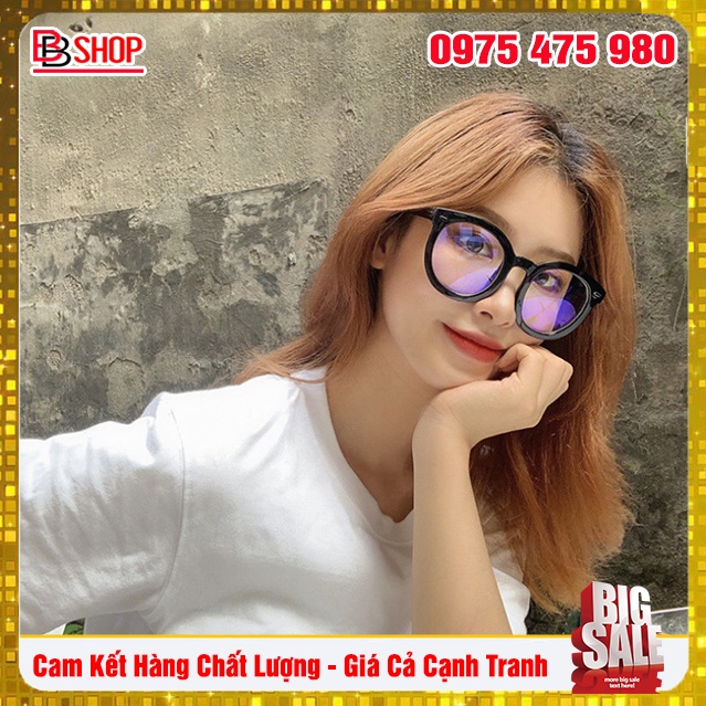 Mắt Kính Tròn Giả Cận Nam Nữ Gọng Nhựa Siêu Nhẹ Siêu Bền Mang Đến Sự Cá Tính, Năng Động