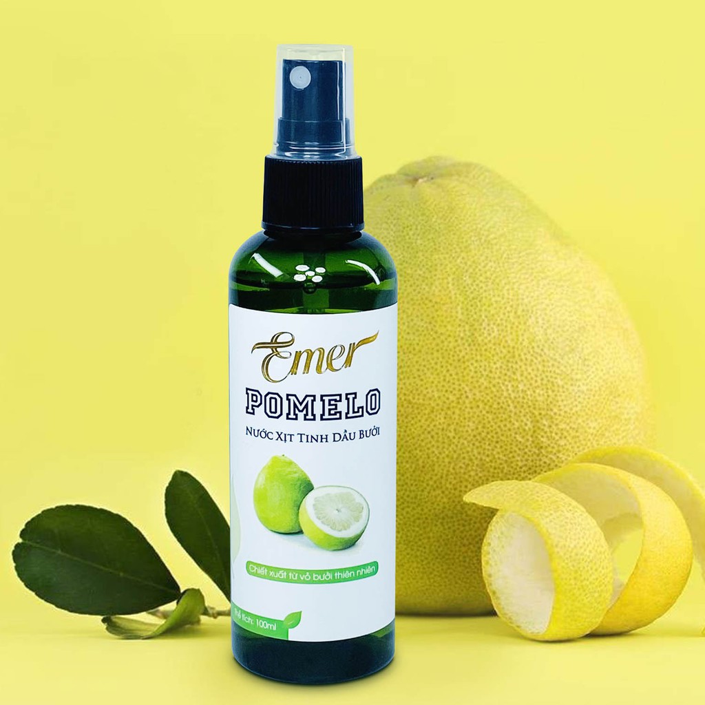 Nước xịt dưỡng tóc Pomelo 100ml giúp giảm rụng tóc, kích thích tóc mọc nhanh, giúp tóc dày và dài hơn