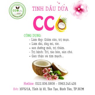 Lăn môi Tinh Dầu Dừa CCO