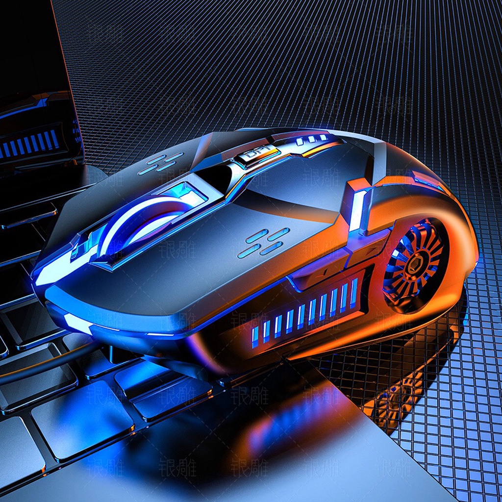 Chuột máy tính có dây gaming - Chuột gaming máy tính có dây YINDIAO G5 3200DPI / Chế độ LED 7 màu / 6 nút bấm