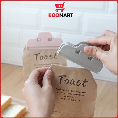 Kẹp Miệng Túi Bảo Quản Thực Phẩm, Thức Ăn, Bim Bim, Gia Vị, Bánh Kẹo - BooMart