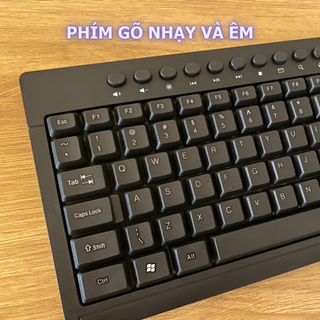 Bàn phím máy tính mini Dell cao cấp gõ nhạy và êm, nhỏ gọn tiện lợi chất lượng tuyệt đối