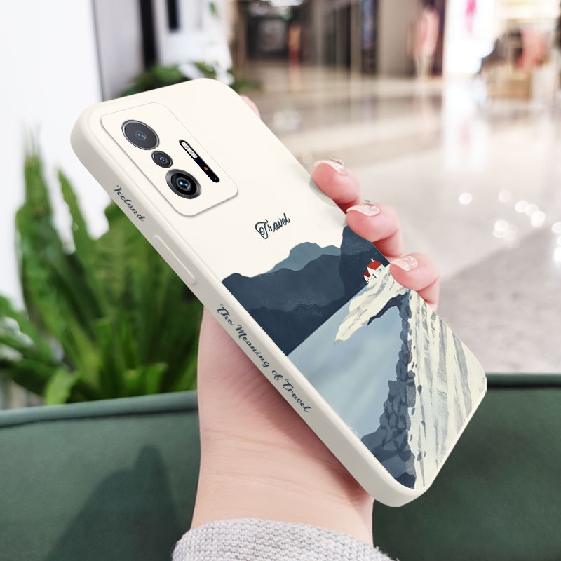 Ốp Điện Thoại Tpu Thời Trang Iceland Cho xiaomi mi 13t 12t 11t 10t pro lite mi 9t pro