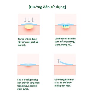 Miếng Dán Giảm Mụn "Thần Kỳ' Some By Mi Clear Spot Patch (Set 18 miếng)