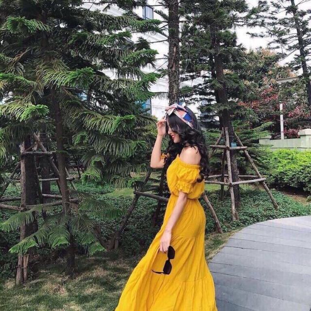 Combo đầm maxi