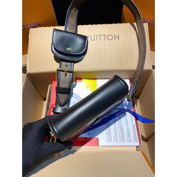 Túi đeo chéo nữ Louis Vuitton LV Officier da thật cao cấp