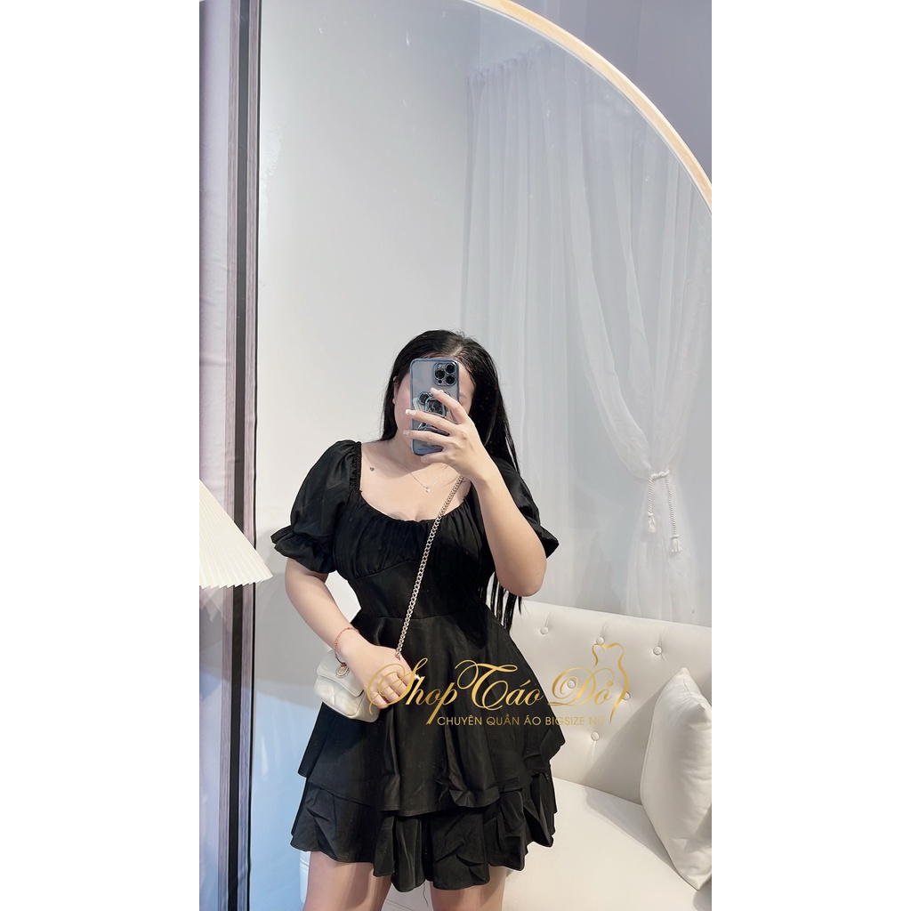 (TÁO ĐỎ BIGSIZE 55-90KG) Jumpsuit xếp ly ngực thắt nơ lưng bigsize siêu xinh D49 ( ảnh thật shop chụp 100%)