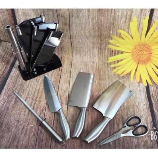 Bộ dao kéo đa năng nhà bếp Nhật Bản [6 món]