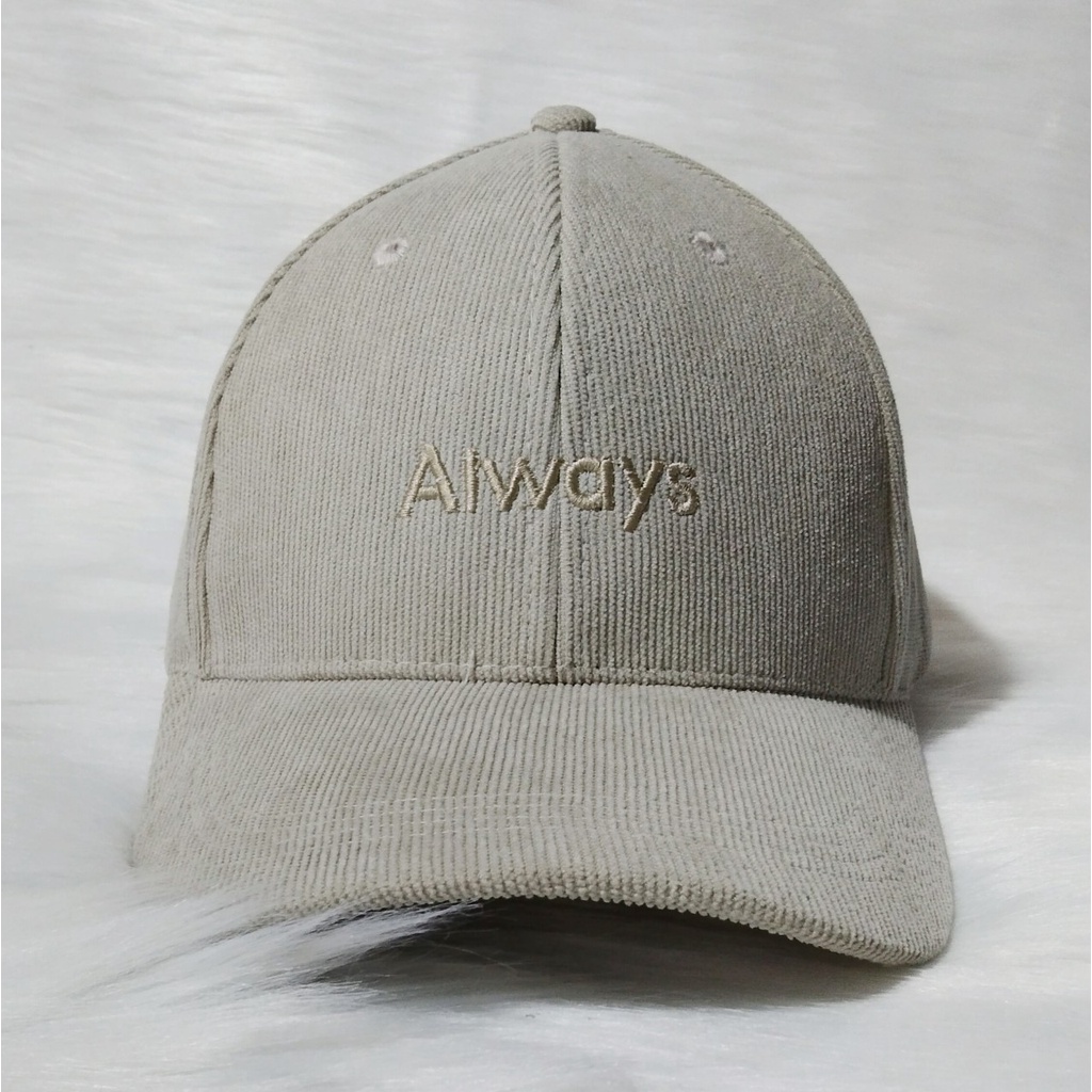 Mũ lưỡi trai, nón kết cao cấp nam nữ đẹp thêu CHỮ ALWAYS  phong cách Ulzzang unisex mã số K19